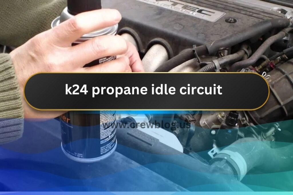 k24 propane idle circuit